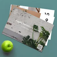 写真やイラストがそのまま表紙に！卓上カレンダーの「写真表紙」デザイン