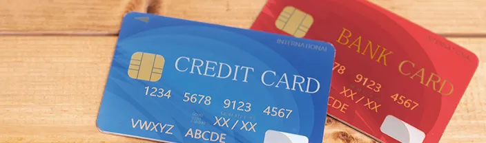 お支払い方法クレジットカードと銀行振込に対応