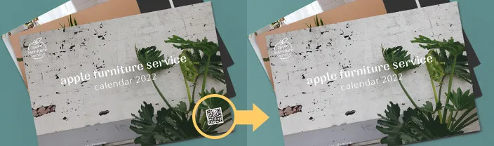 商品のQRコードを削除
