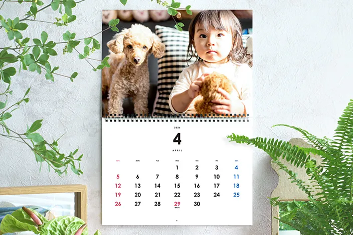 壁掛けカレンダー